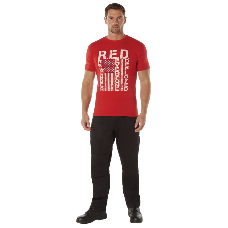 Rothco Athletic Fit R.E.D. (Remember Everyone Deployed) T-Shirt