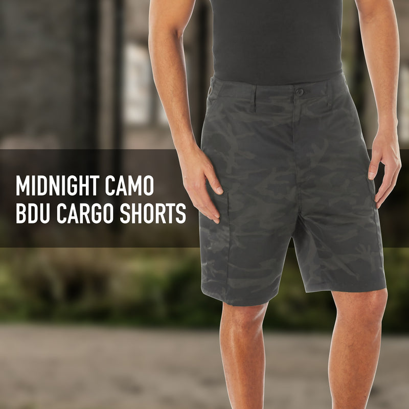 Rothco Midnight Camo BDU Shorts