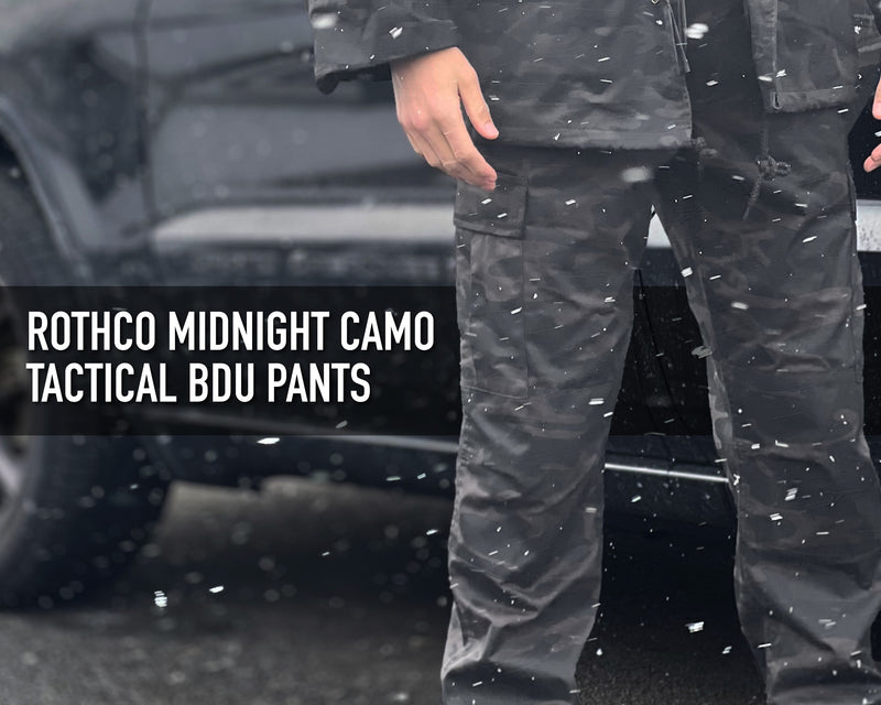 Rothco Midnight Camo Tactical BDU Pants