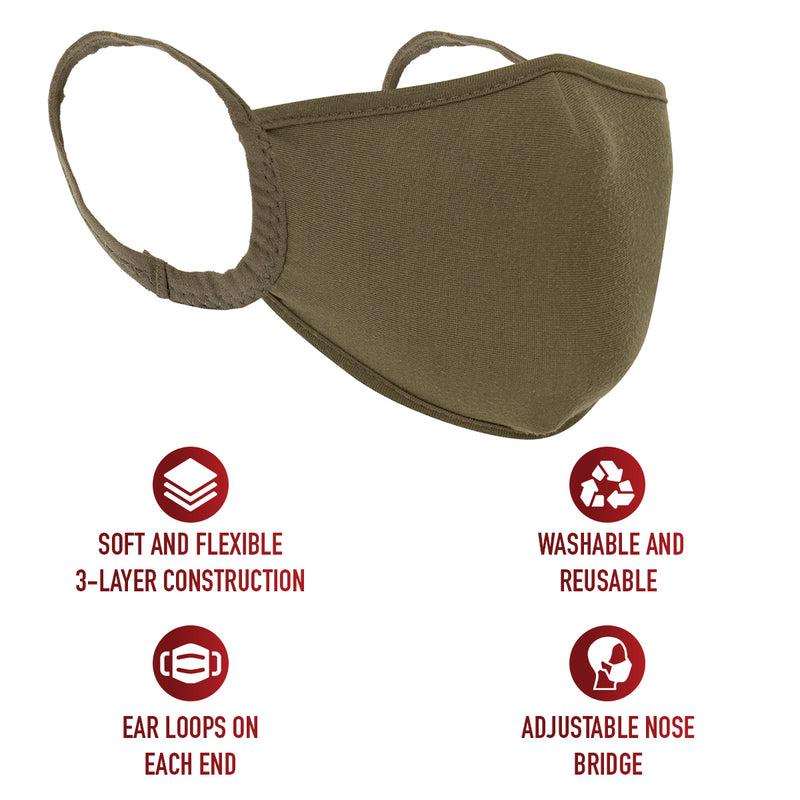 Rothco Reusable 3-Layer Face Mask