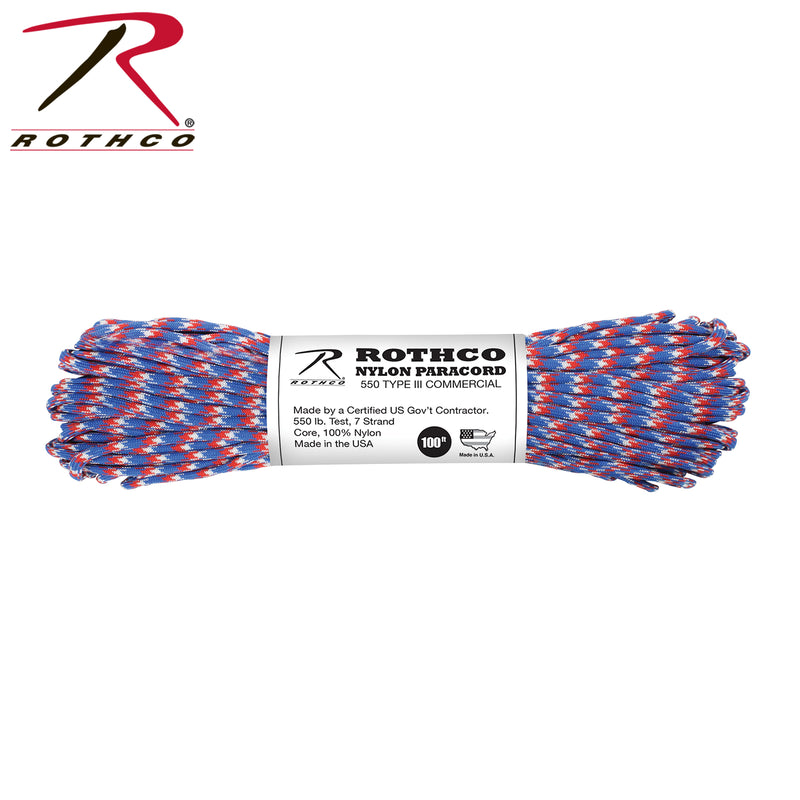 Rothco 550lb Type III Nylon Camo Paracord