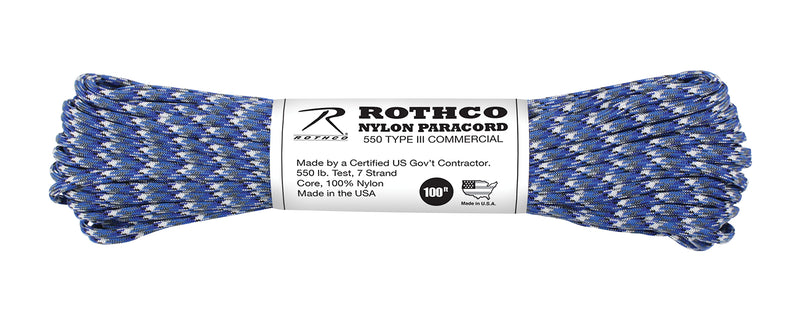 Rothco 550lb Type III Nylon Camo Paracord