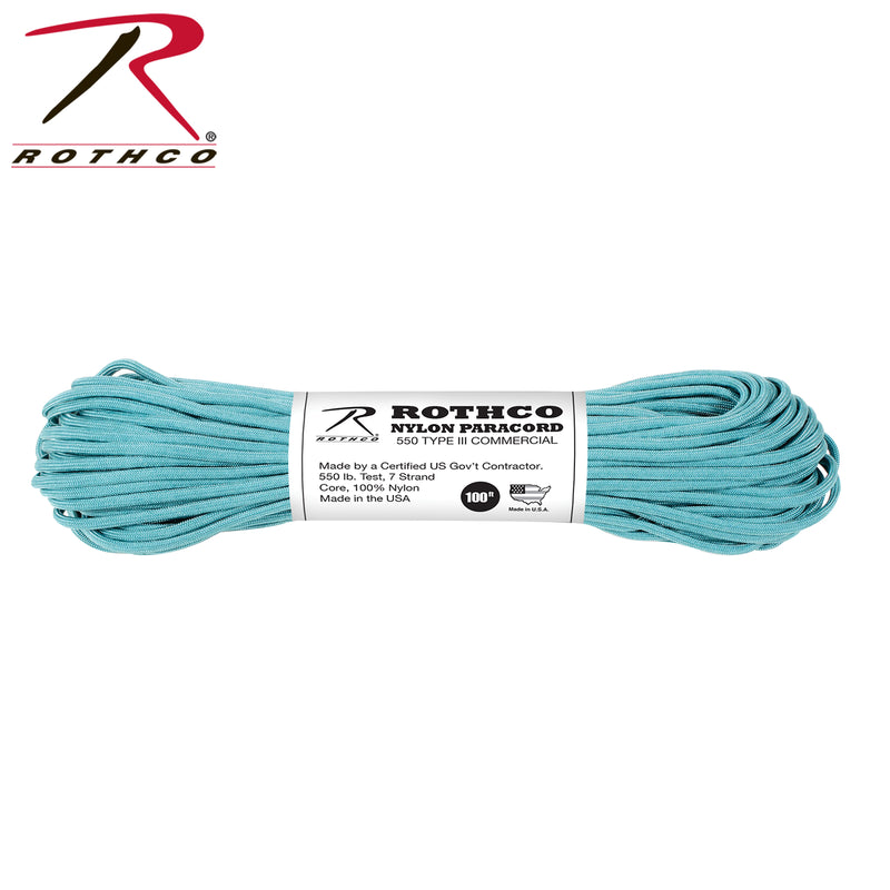 Rothco Nylon Paracord Type III 550 LB 100FT