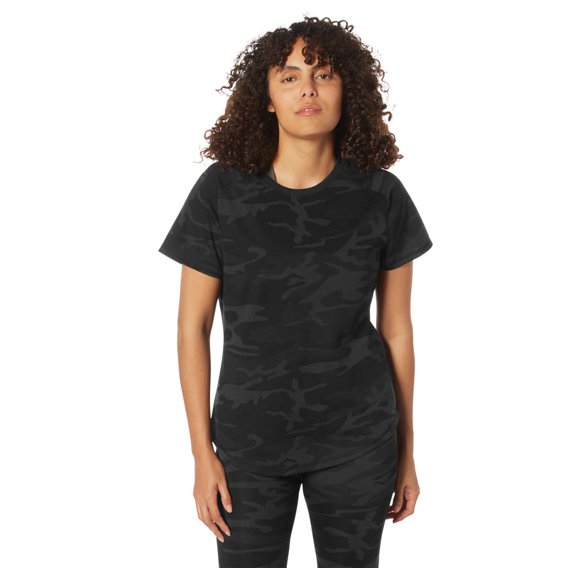 Rothco Womens Essential Moisture Wicking Raglan Sleeve T-Shirt