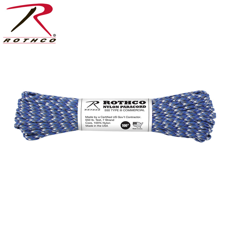 Rothco 550lb Type III Nylon Camo Paracord