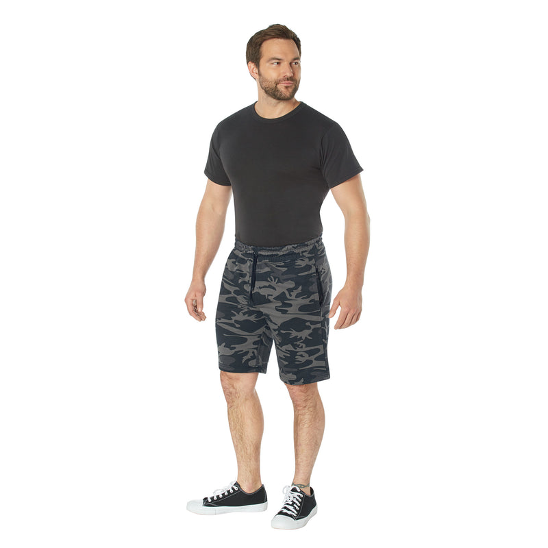 Rothco Camo Sweat Shorts