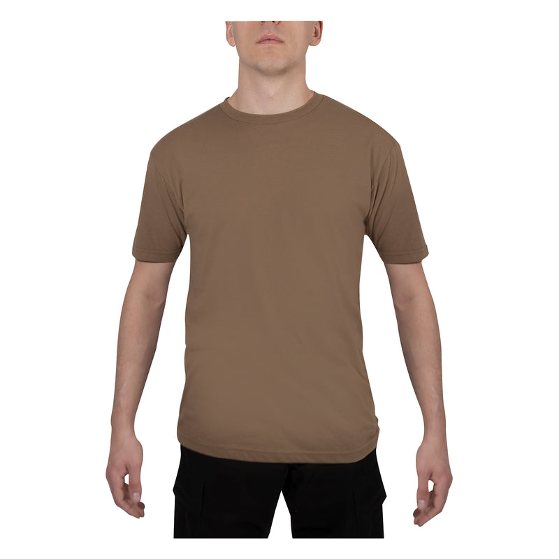 Rothco Athletic Fit Solid Color Military T-Shirt