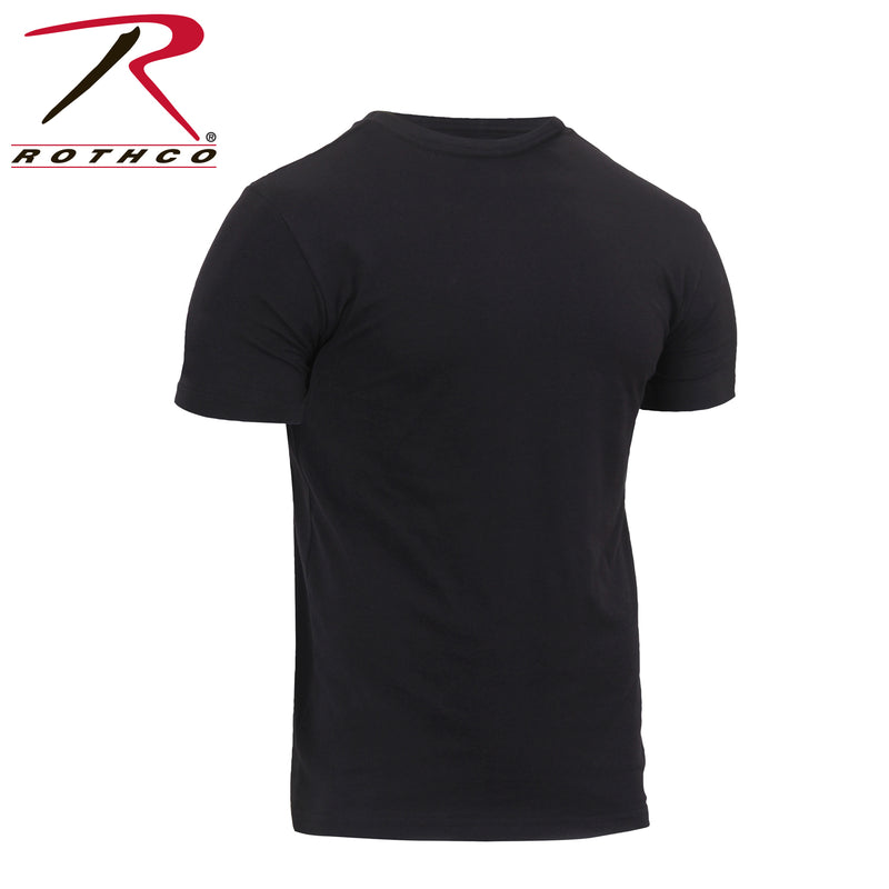 Rothco Athletic Fit Solid Color Military T-Shirt