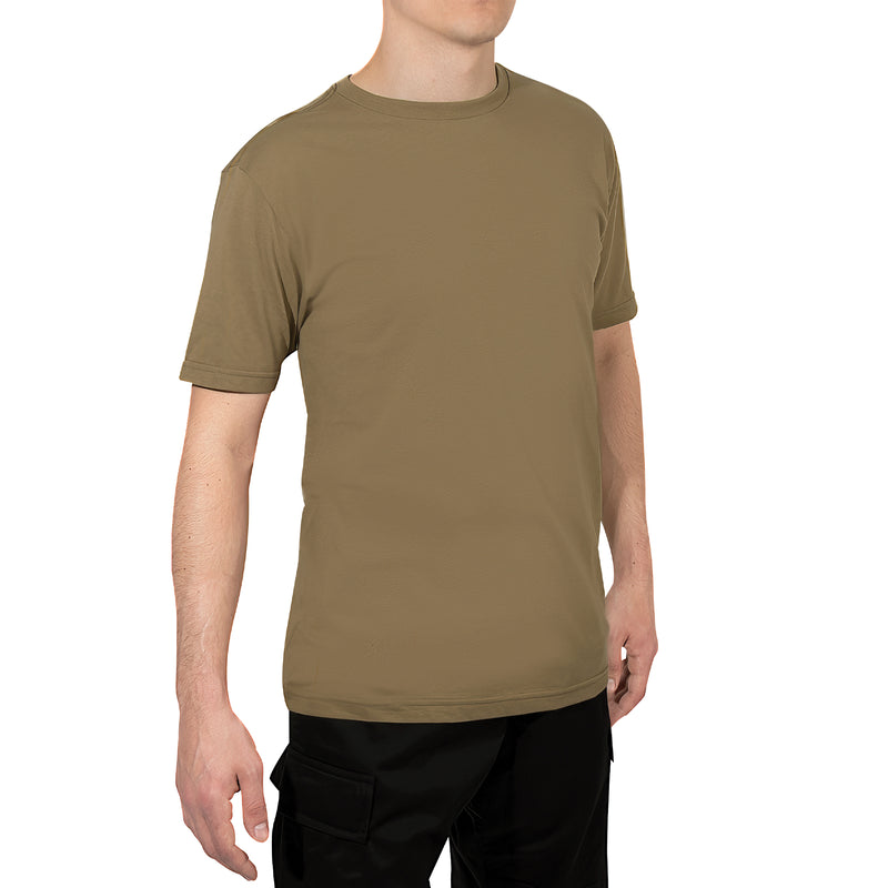 Rothco Athletic Fit Solid Color Military T-Shirt