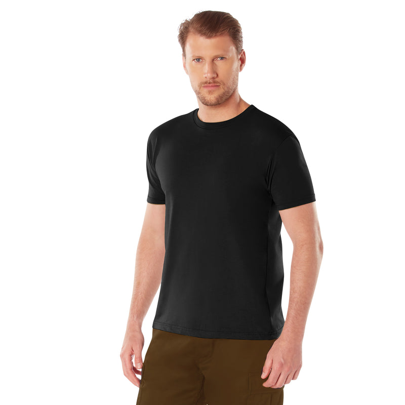 Rothco Athletic Fit Solid Color Military T-Shirt