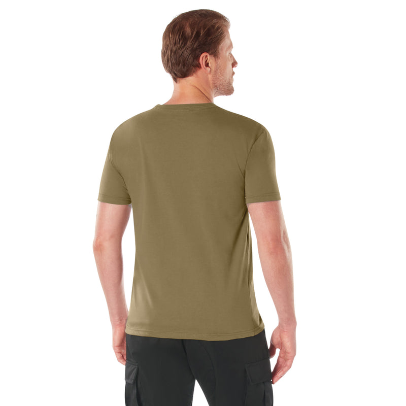 Rothco Athletic Fit Solid Color Military T-Shirt