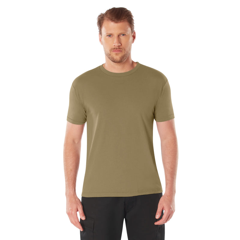 Rothco Athletic Fit Solid Color Military T-Shirt