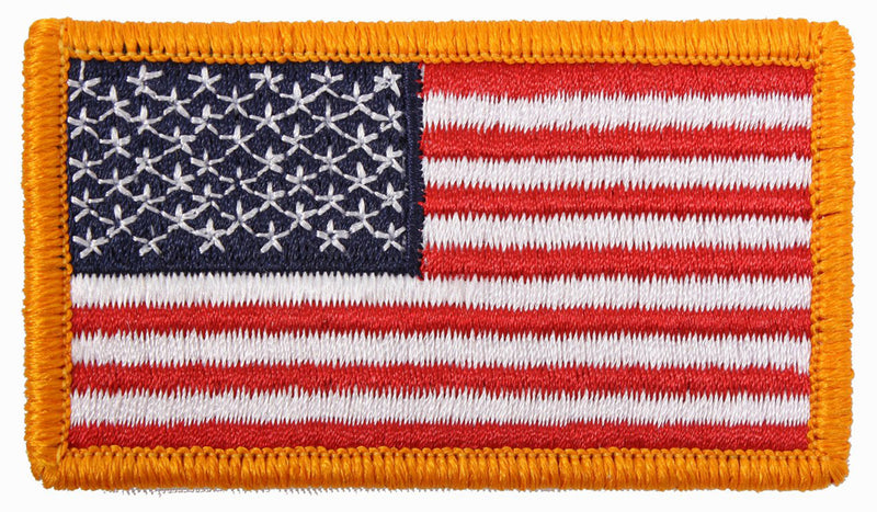 Rothco American Flag Patch - Hook Back