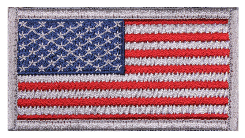 Rothco American Flag Patch - Hook Back