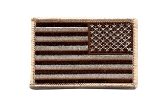 Rothco Iron On / Sew On Embroidered US Flag Patch