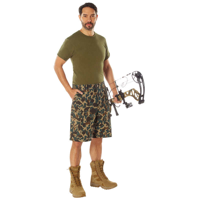 Rothco X Bear Archery Fred Bear Camo BDU Cargo Shorts