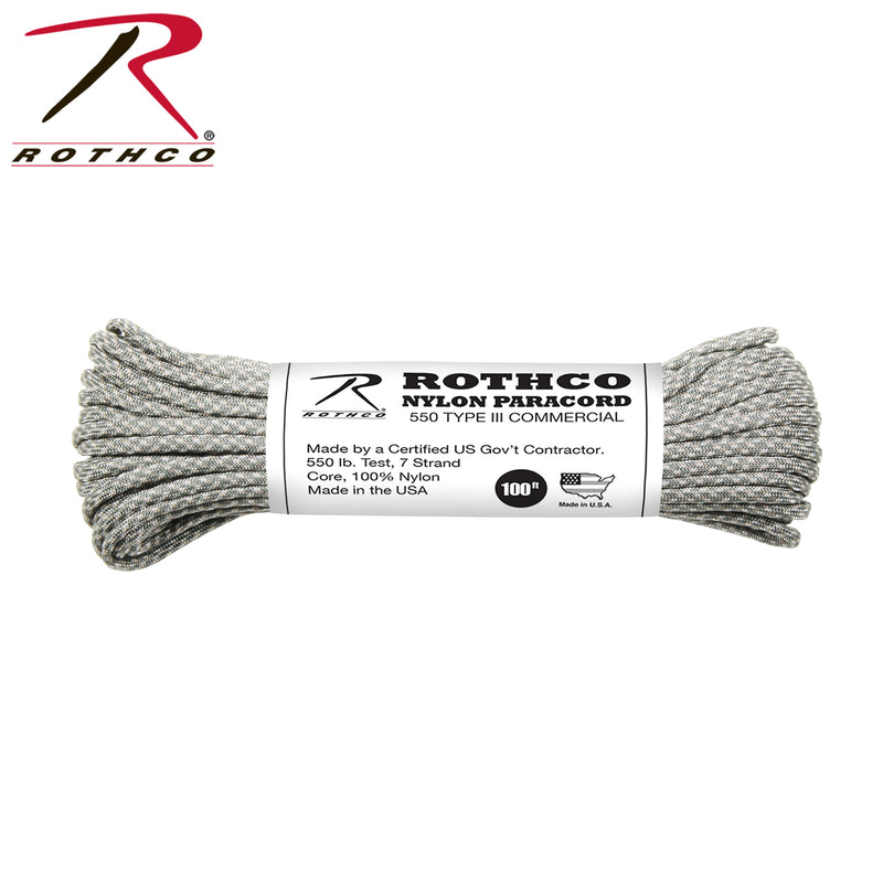 Rothco 550lb Type III Nylon Camo Paracord