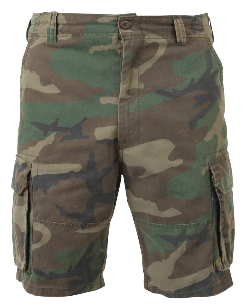 Rothco Vintage Camo Paratrooper Cargo Shorts