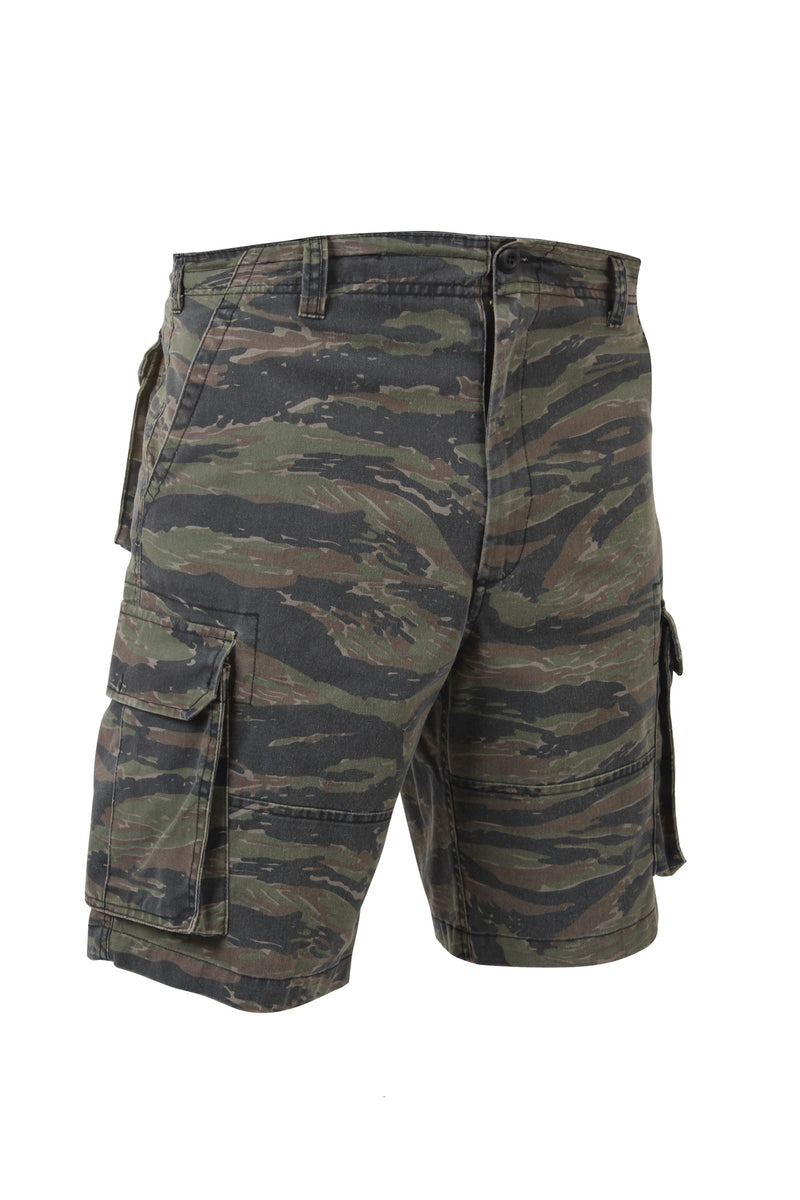 Rothco Vintage Camo Paratrooper Cargo Shorts