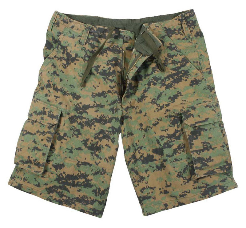 Rothco Vintage Camo Paratrooper Cargo Shorts