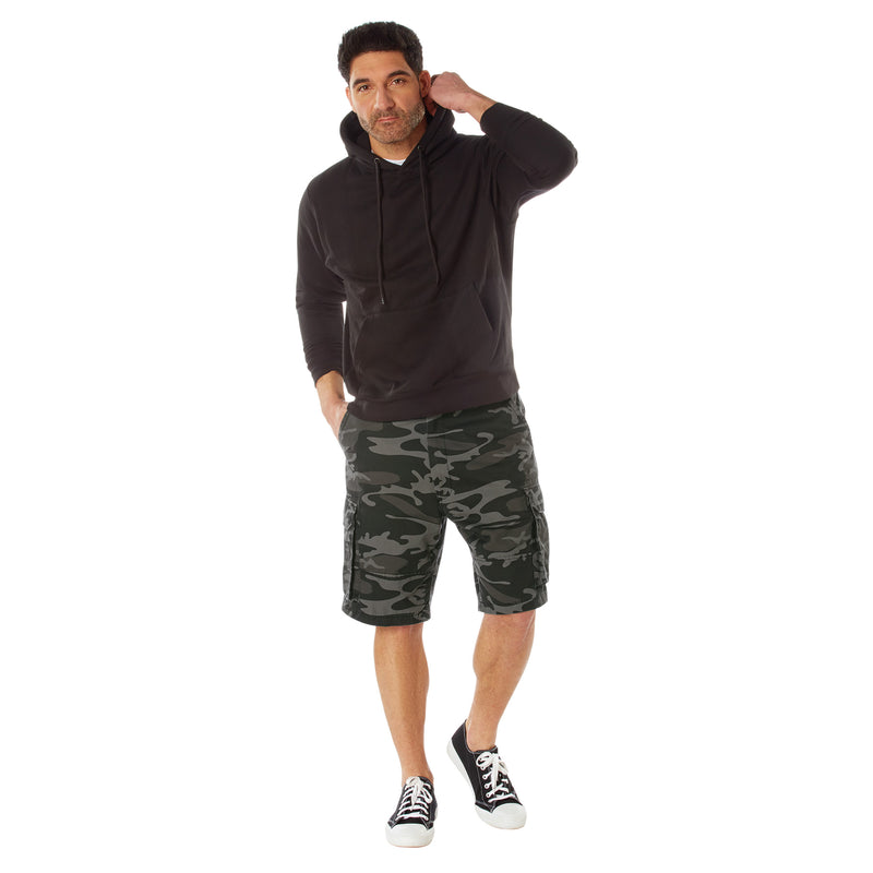 Rothco Vintage Camo Paratrooper Cargo Shorts