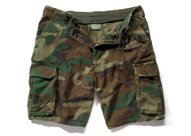 Rothco Vintage Camo Paratrooper Cargo Shorts