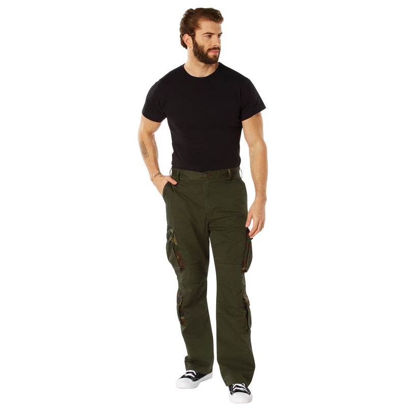 Rothco Vintage Camo Paratrooper Fatigue Pants