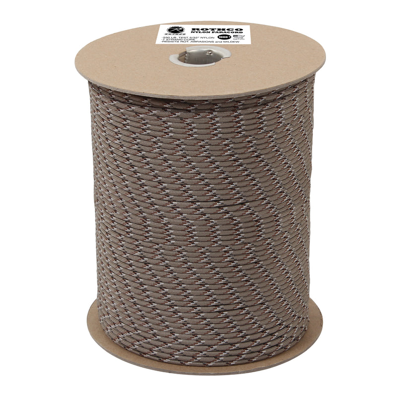 Rothco Nylon Paracord 550lb 1000 Ft Spool