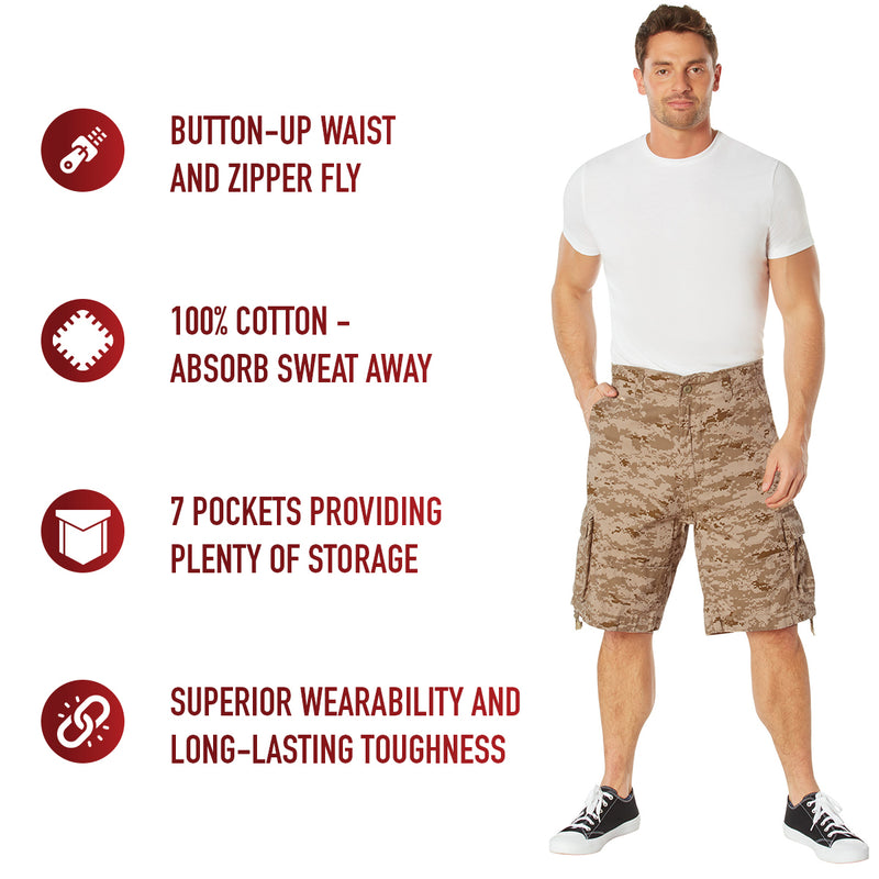 Rothco Vintage Infantry Utility Shorts