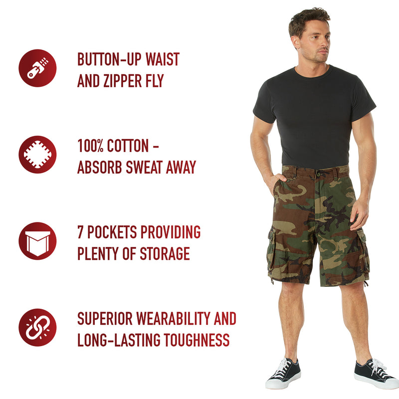 Rothco Vintage Infantry Utility Shorts