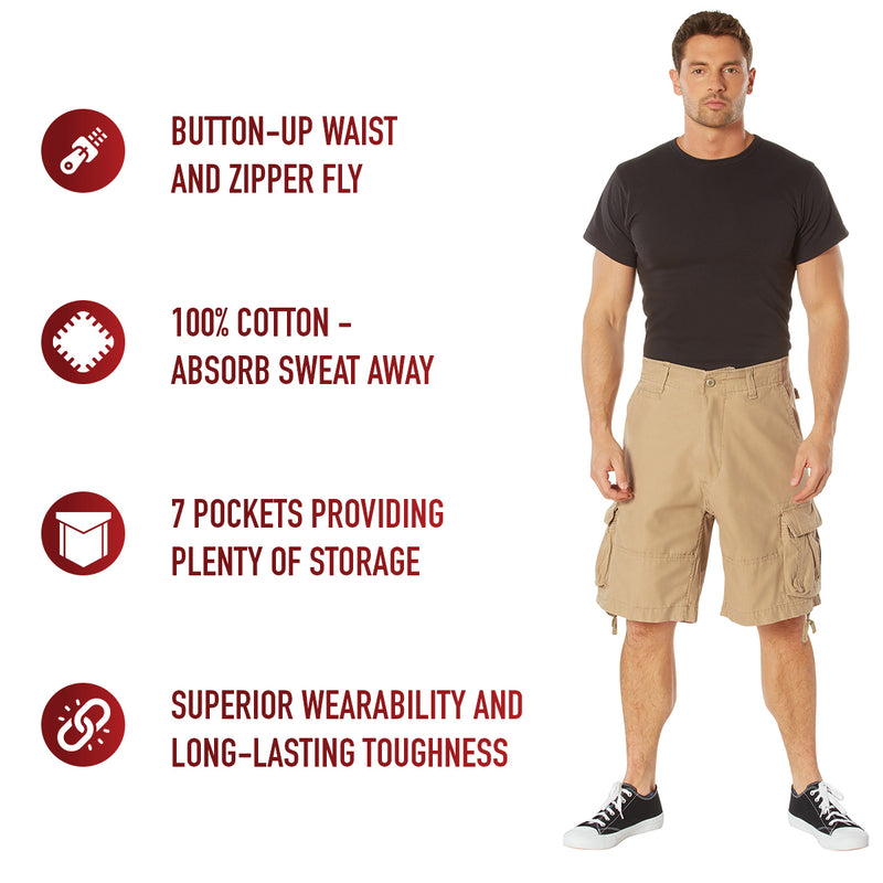 Rothco Vintage Infantry Utility Shorts