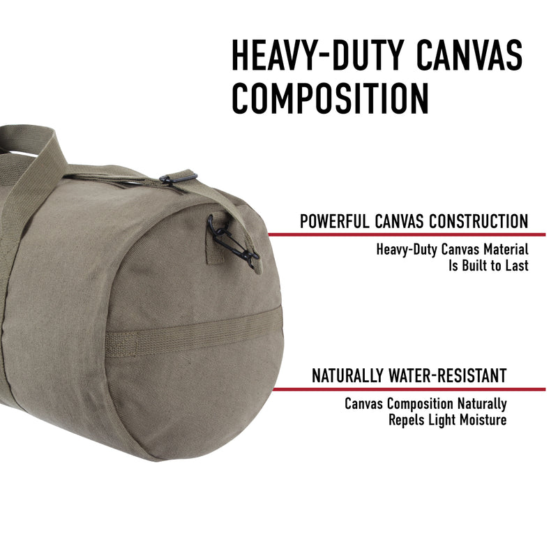 Rothco Midnight Camo Canvas Shoulder Duffle Bag