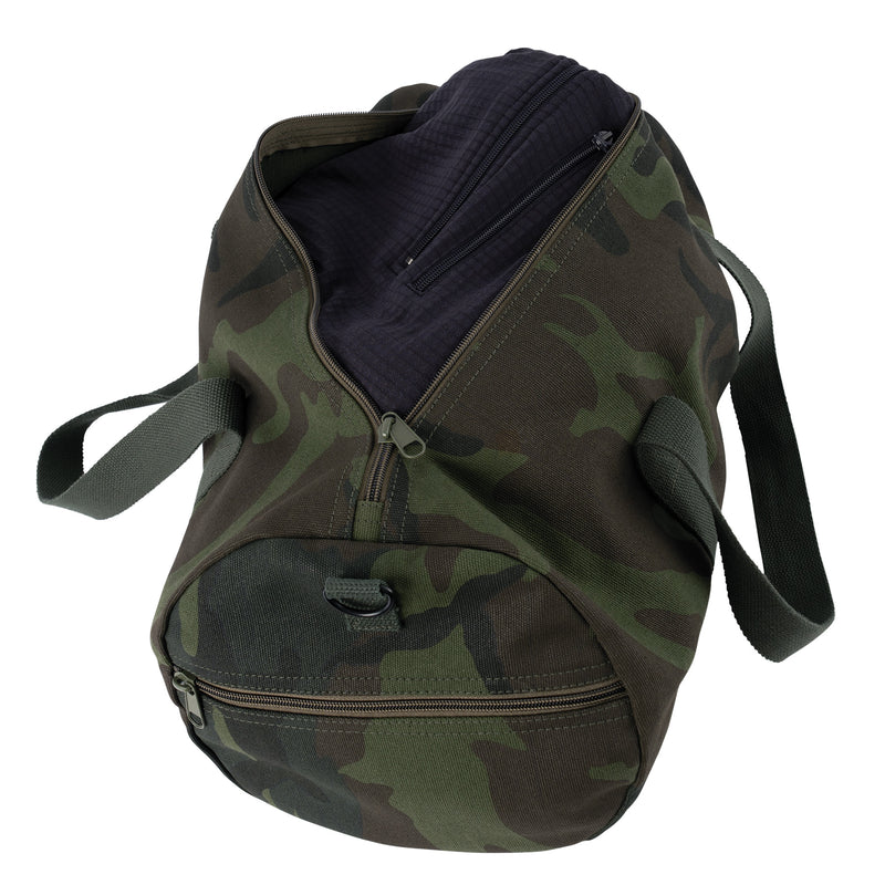 Rothco Midnight Camo Canvas Shoulder Duffle Bag