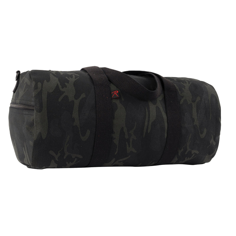 Rothco Midnight Camo Canvas Shoulder Duffle Bag