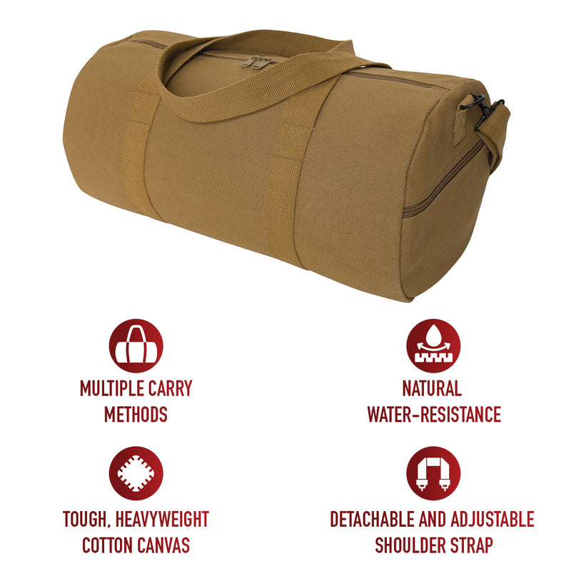 Rothco Canvas Shoulder Duffle Bag - 24 Inch