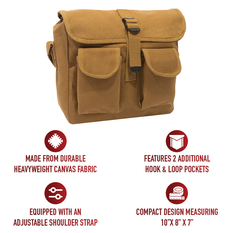 Rothco Canvas Ammo Shoulder Bag