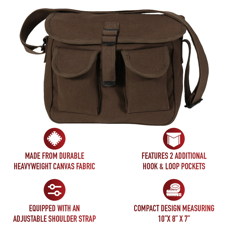 Rothco Canvas Ammo Shoulder Bag