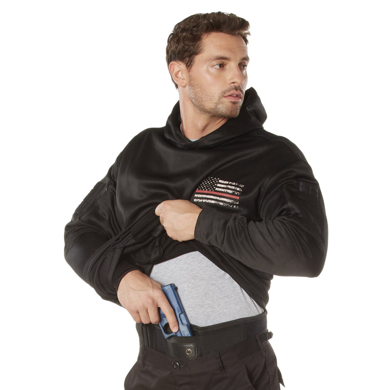 Rothco Thin Red Line Concealed Carry Hoodie