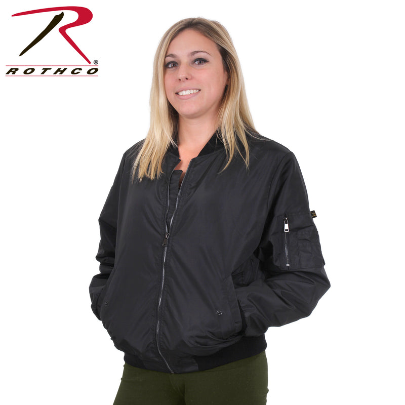 Rothco Womens Lightweight MA-1 Flight Jacket