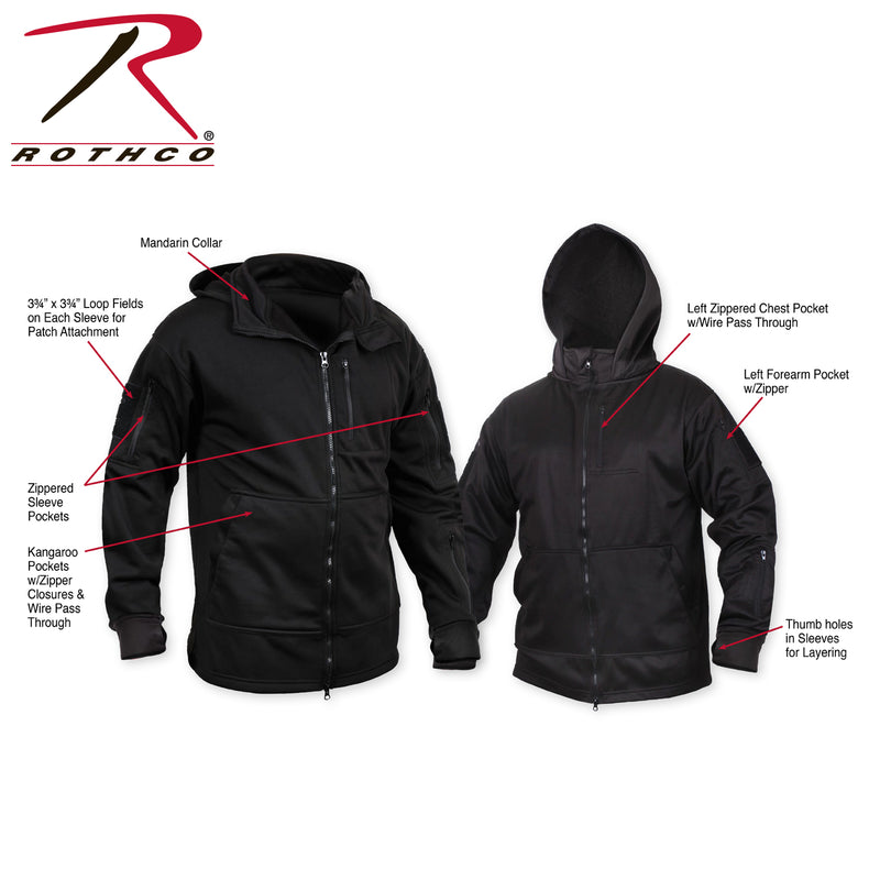 Rothco Tactical Zip Up Hoodie