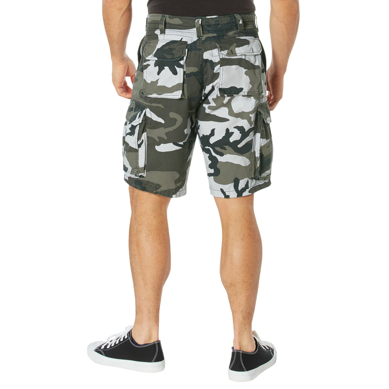 Rothco Vintage Camo Paratrooper Cargo Shorts