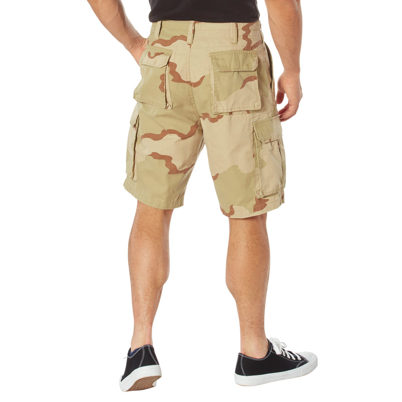 Rothco Vintage Camo Paratrooper Cargo Shorts