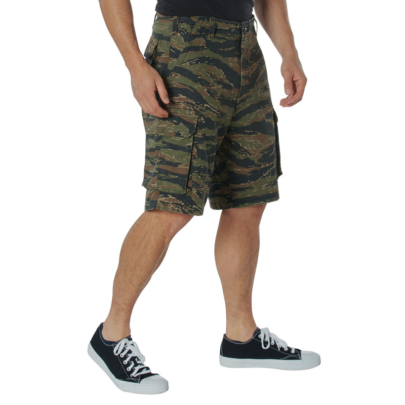 Rothco Vintage Camo Paratrooper Cargo Shorts