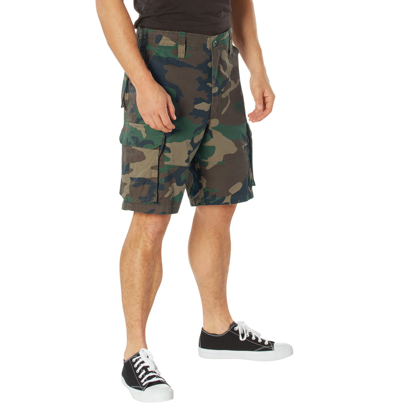 Rothco Vintage Camo Paratrooper Cargo Shorts