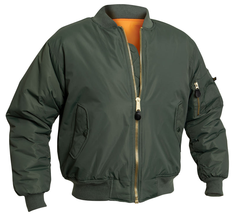 Rothco Enhanced Nylon MA-1 Flight Jacket