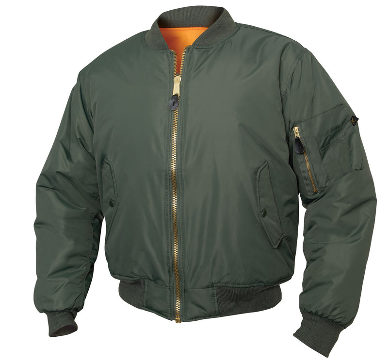 Rothco Enhanced Nylon MA-1 Flight Jacket