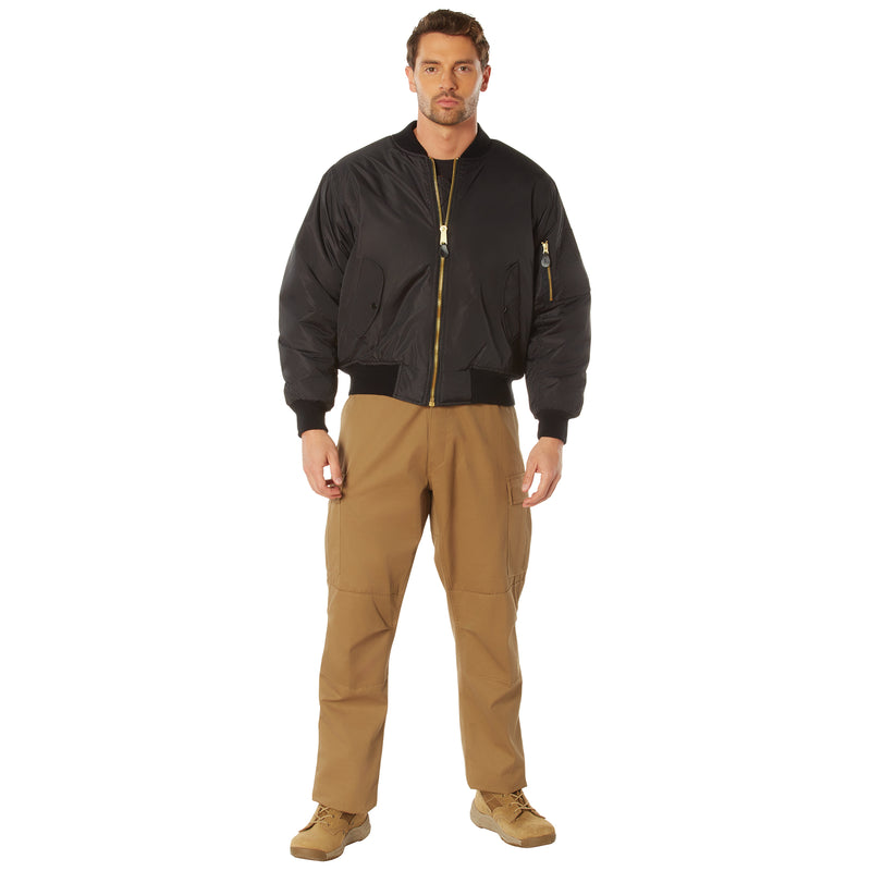 Rothco Enhanced Nylon MA-1 Flight Jacket