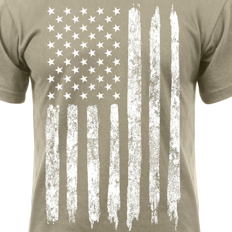 Rothco Distressed US Flag Athletic Fit T-Shirt