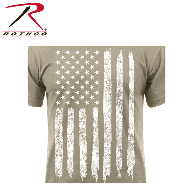 Rothco Distressed US Flag Athletic Fit T-Shirt