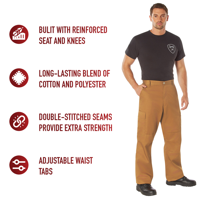 Rothco Relaxed Fit Zipper Fly BDU Pants